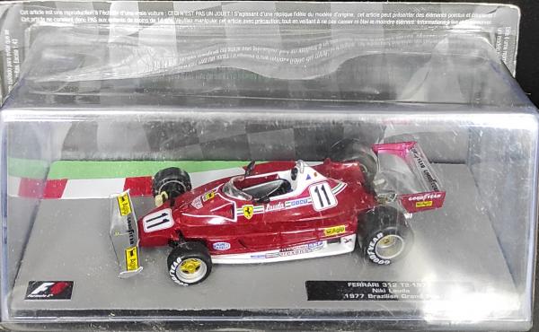 Офиициальная коллекция гоночных автомобилей  Formula 1. №2 Ferrari 312 12-1977 Niki Lauda